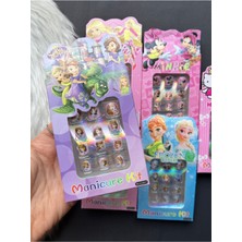 Eva & Rose Karakterli Prensesli Takma Çocuk Tırnağı