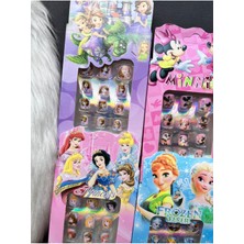 Eva & Rose Karakterli Prensesli Takma Çocuk Tırnağı