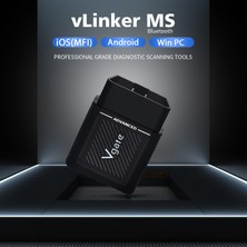 Vgatte Vlinker Ms Arıza Tespit Cihazı Ios Android Uyumlu Multiecuscan Orjinal Cihazı
