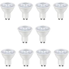 Osram GU10 Duylu 6,9 W LED Ampul 3000 Kelvin Sarı Işık 10 Adet