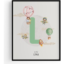 Baby Girl Letter | Çocuk Odası Tablo