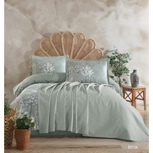 Clasy %100 Pamuk Çift Kişilik Pikeli Nevresim Takımı Oda Kokusu Hediye