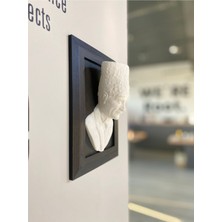 Atatürk Çerçeveli Duvar Büstü Gazi Mustafa Kemal Atatürk Duvar Dekorasyonu 3 Boyutlu