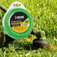 Sgs Tırpan Misinası 1.6 mm 15 mt Yuvarlak (Yeşil)