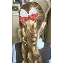 29 Ekim Atatürk Imzalı Saten Fiyonk Toka Bayram Tokası Okul Tokası