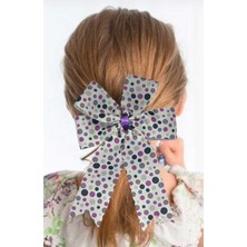 Renkli Şirin Kız Çocuk Fiyonk Otomatik Toka Çocuk Tokası Bayram Tokası Okul Tokası