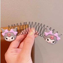 Kuromi Kawaii Gizli Yaylı Hayalet Toka 1 Adet