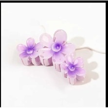 Lotus Çiçek Şekilli Lüks Mandal Toka 11 cm