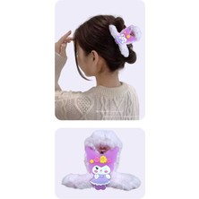 3-12 Yaş Kız Çocuklar Için Figürlü Peluş Mandal Toka Kız Çocuk Toka Çocuk Tokası