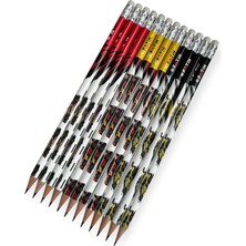 Cmk Süper Arabalar 2b Silgili Kurşun Kalem 12 Adet