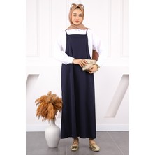 İmaj Butik Siyah Ip Askılı Jile Elbise