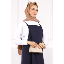 İmaj Butik Siyah Ip Askılı Jile Elbise