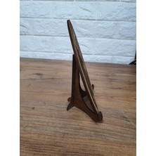 18,5 x 18,5  cm  Ahşap Yakma Kaplan Tablo