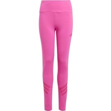 adidas Unisex Çocuk  Pembe  Tayt JG FI 3S LEG JJ4845