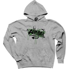 Asking Alexandria You Scared Gri Kapşonlu Sweatshirt Hoodie