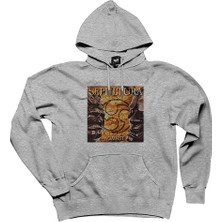 Sepultura Against Gri Kapşonlu Sweatshirt Hoodie