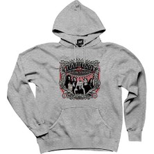 Arch Enemy Of Manifesto Gri Kapşonlu Sweatshirt Hoodie