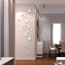 Çoklu Yıldız Duvar Dekoru  | Salon, Yatak Odası, Çocuk Odası, Ofis, Kreş