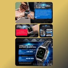 Harvox Watch X1 Pro Akıllı Saat Apple iPhone ve Android Tüm Telefonlara Uyumlu