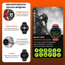 Harvox Watch Rx-4 Akıllı Saat Apple iPhone ve Android Tüm Telefonlara Uyumlu