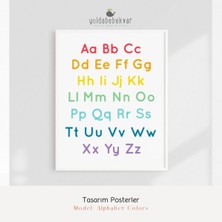 Poster Alphabet - Poster Baskı