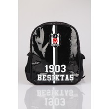 Dekomus Ile Yeni Sezon Lisanslı Beşiktaş Tek Bölmeli Küçük Boy 32 cm Anaokul Çantası