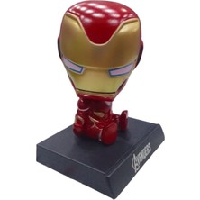 Iron Man Telefon Tutucu Masa Üstü Dekoratif Telefon Tutucu