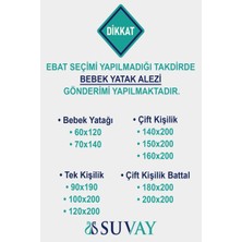 Suvay 60x120 Sıvı Geçirmez Bebek Yatak Koruyucu Alezi