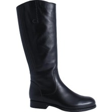 Poletto   Deri/kürk Astar Sıyah Çizme Düz  6767 27 Yk