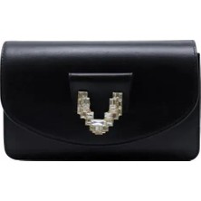 Poletto   Deri Sıyah Çanta Omuz Askılı Cnt 818