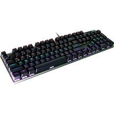 Auris KG10 Rgb Işıklı Mekanik Kablolu Klavye