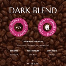 Willsavor Avantaj Paket 3 x Dark Blend  Arabıca (Çekirdek Kahve) 750 gr
