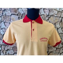 Cankurtaran Polo Yaka %100 Pamuklu Pike Kumașlı Tışört