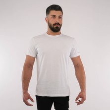 Kol Detaylı Düz Tshirt %100 Organik Pamuk