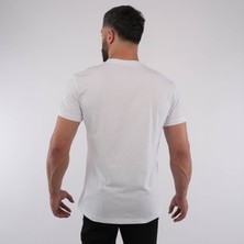 Kol Detaylı Düz Tshirt %100 Organik Pamuk