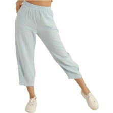 Müslin Pensli Paça Pantolon