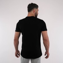 Kol Detaylı Düz Tshirt %100 Organik Pamuk