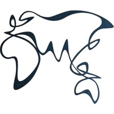 Dekoratif Ev Ofis Için Siyah Metal Dünya Haritası 59CMX69,5CM M9