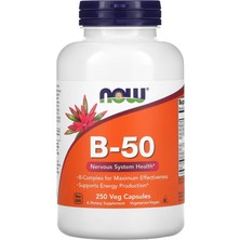 Now B-50 250 Veg Capsules