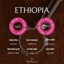 Willsavor Avantaj Paket 3 x Ethiopia Single Origin (Öğütülmüş Kahve) 750 gr