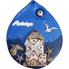 El Yapımı Duvar Dekarasyon Süsü,turistik Hediyelik Duvar Süsü Antalya Serisi.