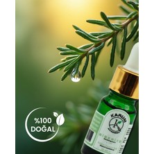 Karum Academy Aromaterapi  Doğal Cam Damlalıklı Biberiye Uçucu Yağ 10ml