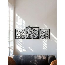 3'lü Yaprak Desenli Tablo, Duvar Dekorasyonu
