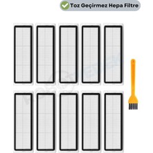 robotyedek Dreame L10S Pro (RLS6L) Uyumlu Hepa Filtre Temizleme Fırçası Seti-11 Parça