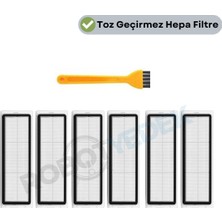 robotyedek Xiaomi X10 Plus X20 Plus Uyumlu Yedek Hepa Filtre-7 Parça