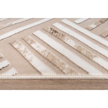 Elifçe Home 40 x 60  cm  Kahverengi - Kaymaz Tabanlı, Dekoratif ve Yıkanabilir