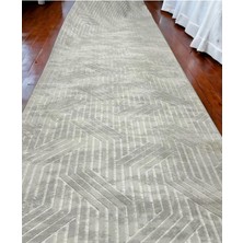 Elifçe Home 40 x 60  cm  Gri - Kaymaz Tabanlı, Dekoratif ve Yıkanabilir