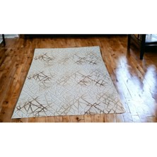 Elifçe Home 40 x 60  cm  Kahve - Kaymaz Tabanlı, Dekoratif ve Yıkanabilir