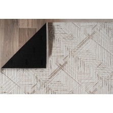 Elifçe Home 120 x 300  cm  Kahve - Kaymaz Tabanlı, Dekoratif ve Yıkanabilir