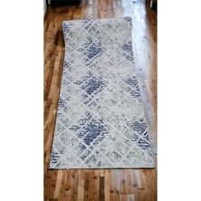 Elifçe Home 40 x 60  cm  Mavi - Kaymaz Tabanlı, Dekoratif ve Yıkanabilir